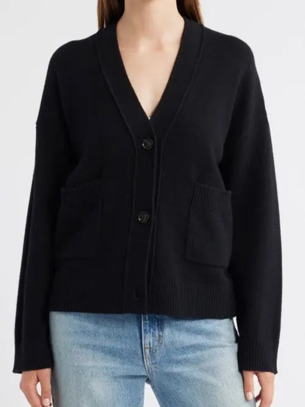 Rails Women’s Lindi Cotton Blend Cardigan In Black